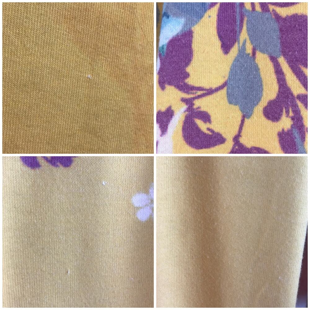 Soft Surroundings Delphina Tunic Sweater Floral Longline Pullover Yellow Size XL - Picture 9 of 15